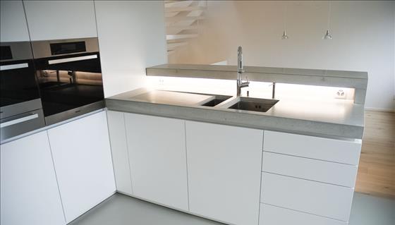 Fles design srl piani di lavoro per cucina, lavabi e vasche da ... Vasca da bagno in cemento